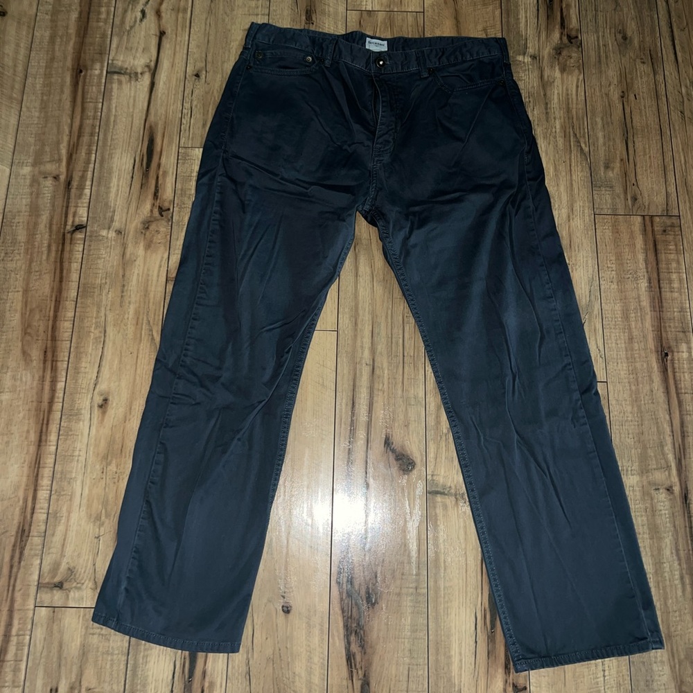 gray khakis